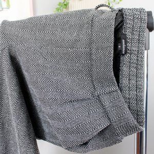 B&W Patterned Joggers